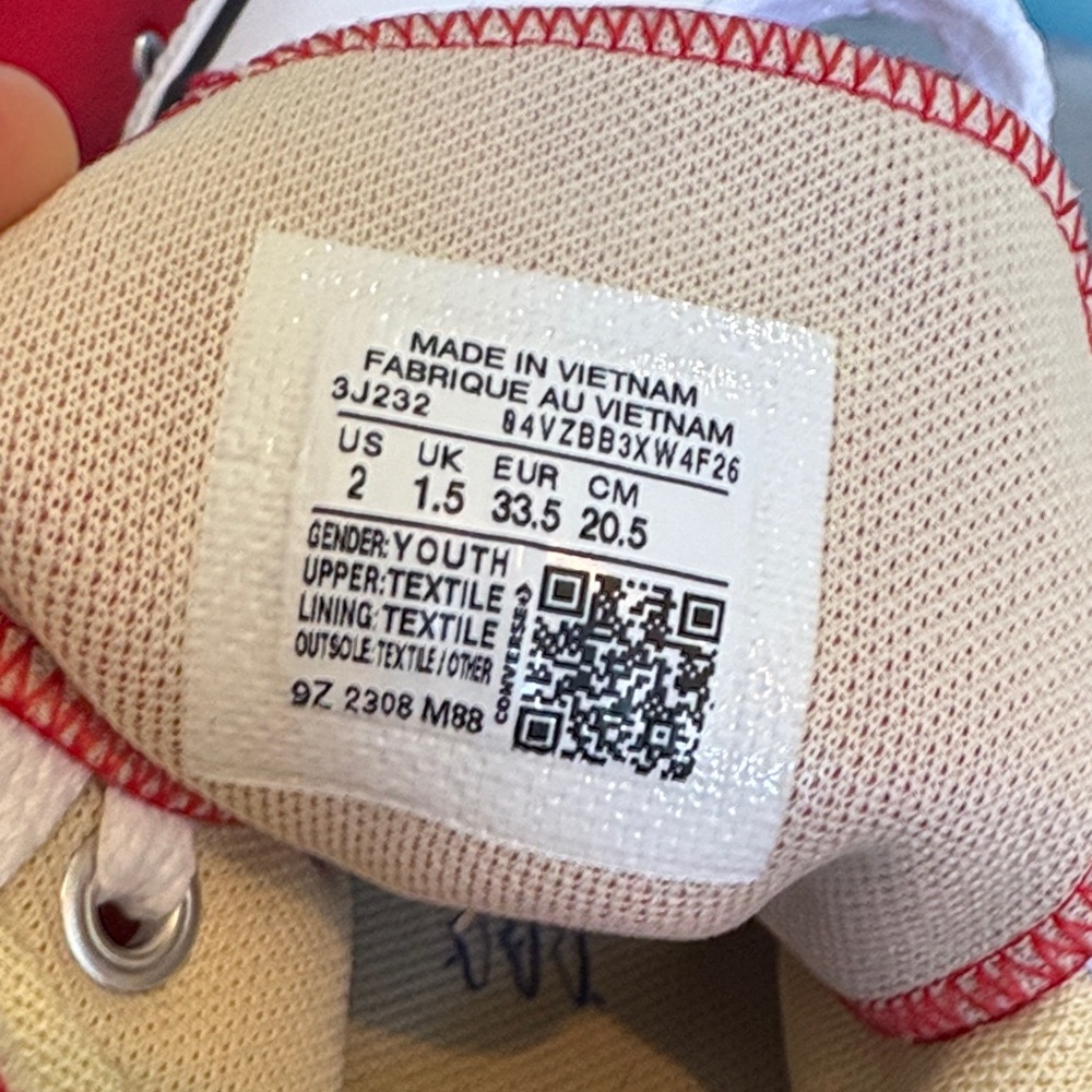 Like New Converse Red High-Tops - Picture 6 of 6